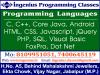 Ingenius Programming Classes: a Male home tutor in Arera Colony, Bhopal